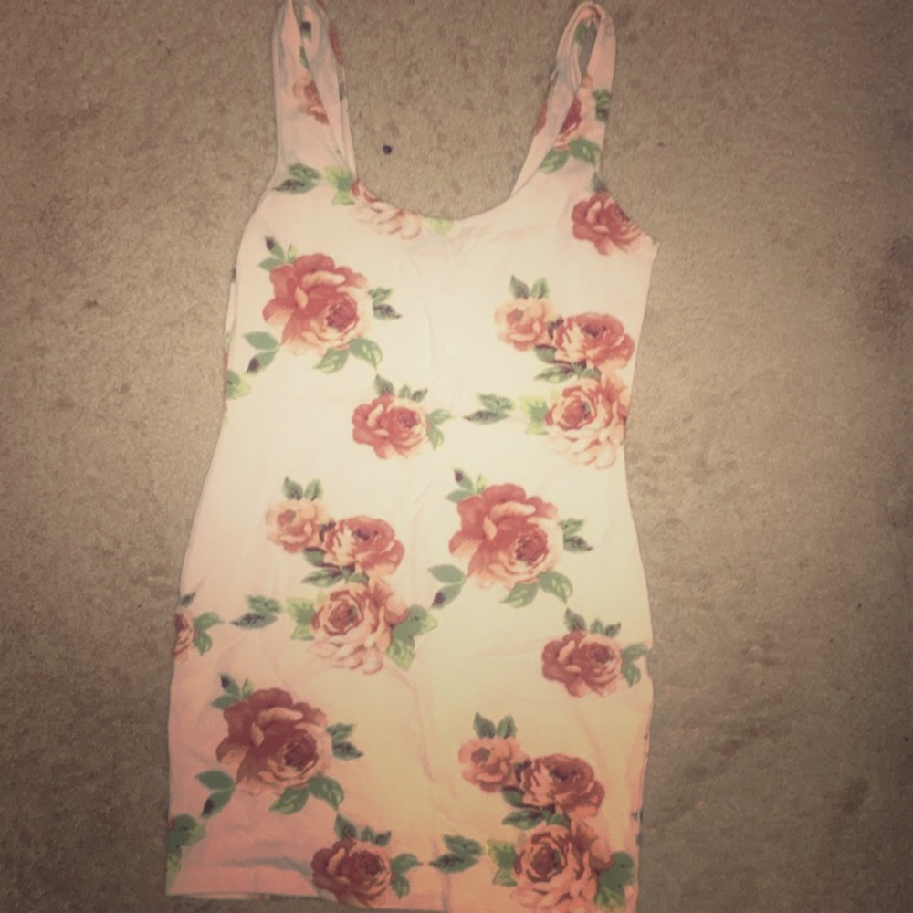 Body con floral dress